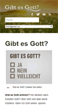 Mobile Screenshot of gibt-es-gott.com